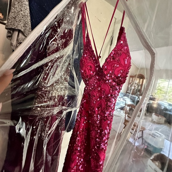 Worn 1 time for prom. Will text if you have questions beautiful dress. - Picture 7 of 7